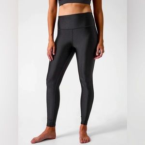 Athleta Elation Shine Tight - Black Small